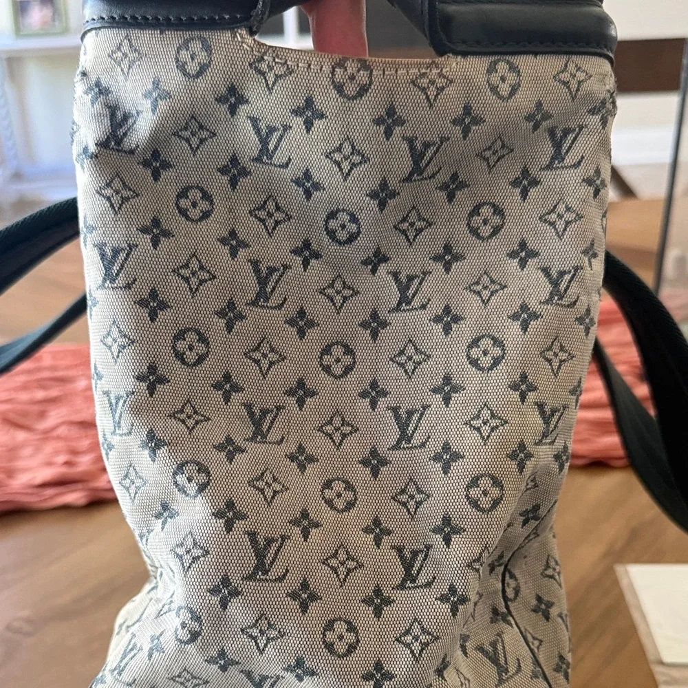 Louis Vuitton Mini Lin Canvas Satchel - Picture 4 of 12